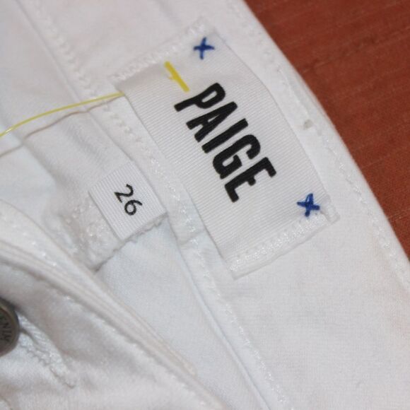 Paige White Verdugo Ankle Skinny Jeans Women Size 26 - Picture 11 of 16